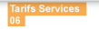 tarifs services